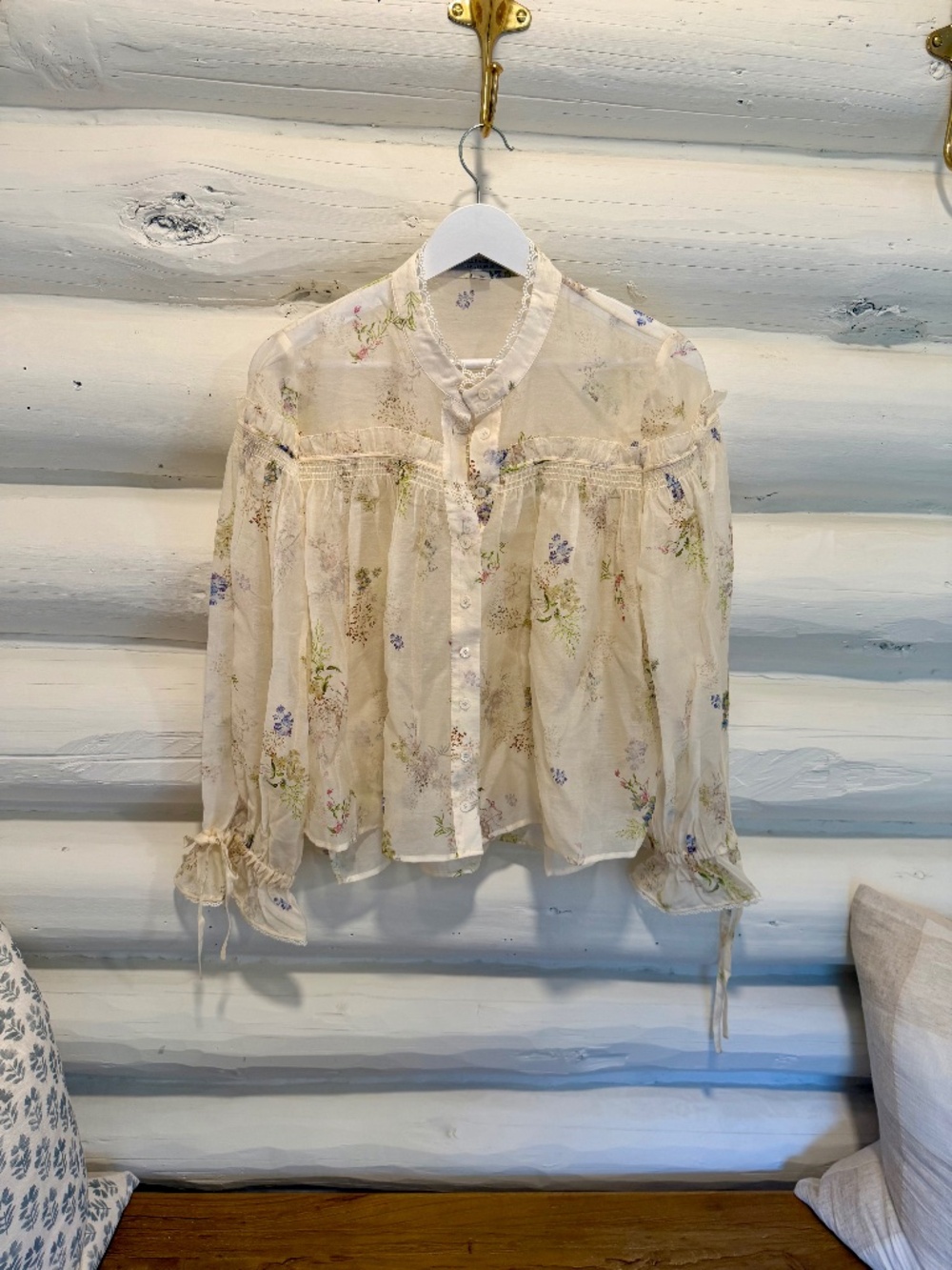 All Saints Delphine Blouse
